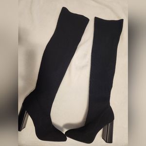 High black boots - size 9